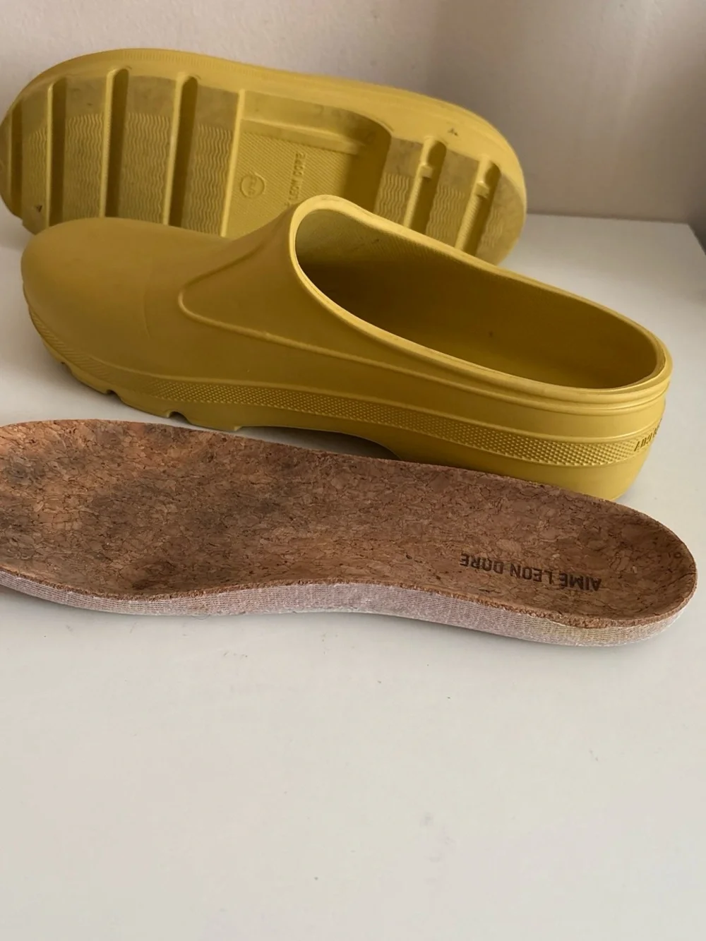 Aime Leon Dore yellow clogs #clogs #comfort Size12/12.5US men